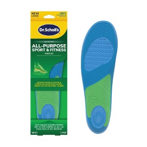 Dr. Scholl's All-Purpose Sport & Fitness Men's Trim to Fit Comfort Shoe Insoles - 1 Pair - Size 8-14 - 1 of 4