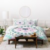 Full/Queen Schatzi Brown Aviana Mandala Duvet Cover Set - Deny Designs: Microfiber, Reversible, 300 Thread Count - image 2 of 4