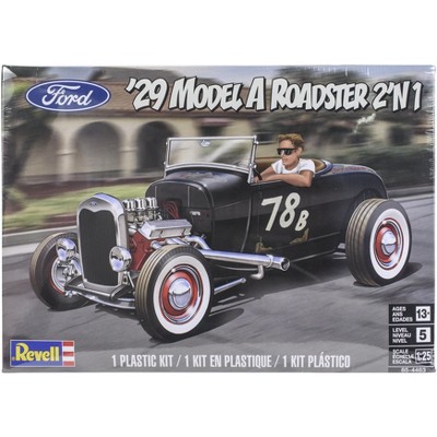 Revell Plastic Model Kit-1929 Ford Model A Roadster 2n1 : Target