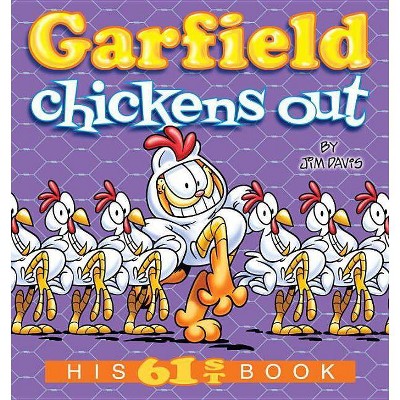 Garfield Chickens Out - by  Jim Davis (Paperback)