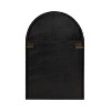 Kate and Laurel Megara Arched Wall Mounted Cabinet, 16x6x24, Natural - 3 of 4