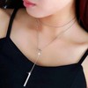 Sterling Silver Long Necklace for Women, 16 - 30 Adjustable Chain - 4 of 4