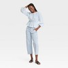 Women's Long Sleeve Peplum Blouse - Universal Thread™ - 3 of 3