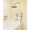 YAWWALK Wall Mount 10 in Shower Head Tub and Shower Faucet (Valve Included)) - 2 of 4