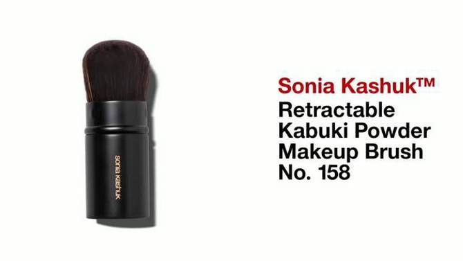 Sonia Kashuk&#8482; Retractable Kabuki Powder Makeup Brush No. 158, 2 of 5, play video
