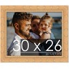PosterPalooza | 30x26 Modern Bamboo Picture Frame, UV Acrylic, 5 Finishes - 2 of 4