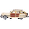 1942 Chrysler Town & Country Woody Wagon Catalina Tan w/Wood Panels & Rack 1/87 HO Scale Diecast Model Car by Oxford Diecast - 2 of 4