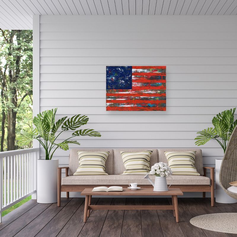 "American Flag" Outdoor Canvas, 5 of 8