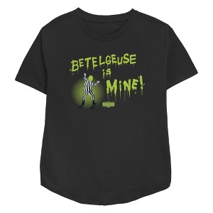 Women's Beetlejuice Beetlejuice Betelgeuse Is Mine T-Shirt - 1 of 3