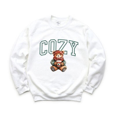 Simply Sage Market Women's Graphic Sweatshirt Cozy Bear