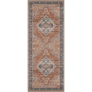 Abynow Medallion Faded Persian Indoor Area Rug - 1 of 4