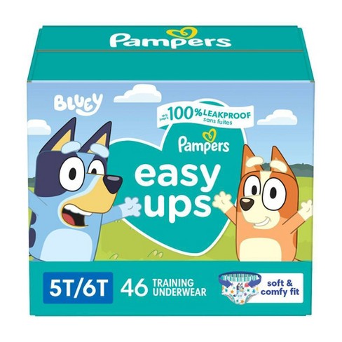 Pampers Easy Ups Boys Training Pants Enormous Pack Size 5t 6t