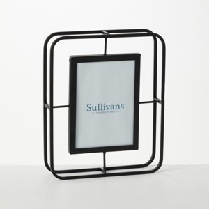Sullivans Abstract Wire Tabletop Frame 10.25"H Black - 1 of 4