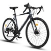 RISOKEYS City Commuting Road Bicycle 700C Tires,16 Speeds, Aluminum Alloy Frame Disc Brake Bike,City Commuting Road Bicycle for Men Women, - 4 of 4