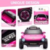 Kids Ride On Car Licensed Volkswagen Beetle Electric Ride On Toy for Toddlers 4 Wheeler Vehicle - 3 of 4