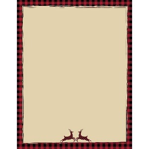 Great Papers BUFFALO PLAID 80 Count Letterhead - 1 of 1