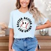 Simply Sage Market Women's Hey Batter Batter Smiley Face Short Sleeve Graphic Tee - 2 of 4