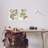 Stupell Industries Rustic Gingko Leaves, 11" x 14" - 2 of 4