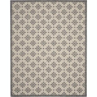Nourison Palamos Floral High Low Indoor/Outdoor Area Rug