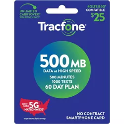 Tracfone $25 500 Minutes (Email Delivery)