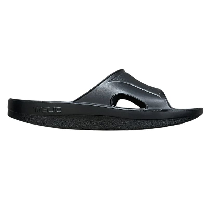 Telic Recharge Arch Support Comfort Slide Sandals - Black, 1 of 3
