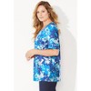 Catherines Women's Plus Size Suprema Ultra-Soft Scoopneck Tee - 4 of 4