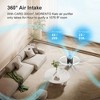 MORENTO Air Purifiers for Home Large Room, Air Cleaner with 7 Color Night Light,KALO,Black,1 Pack - 3 of 4