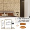 UNISOAR Wood Acoustic Wall Panels-Self-Adhesive 3D Wood Slat Wall Panel-Sound Absorbing Panels for Noise Reducing-Feature Wall Decor for Home & Office - 3 of 4