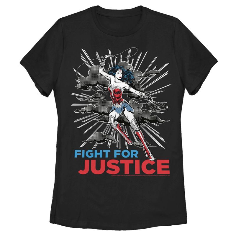 Women's Wonder Woman 1984 Justice Fighter T-Shirt, 1 of 5