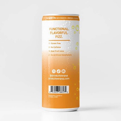 cheerpop Yellow Mango Juice Drink - 11 fl oz Can
