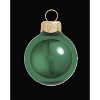 Northlight Shiny Finish Glass Christmas Ball Ornaments - 2.75" (70mm) - Emerald Green - 12ct - 3 of 4