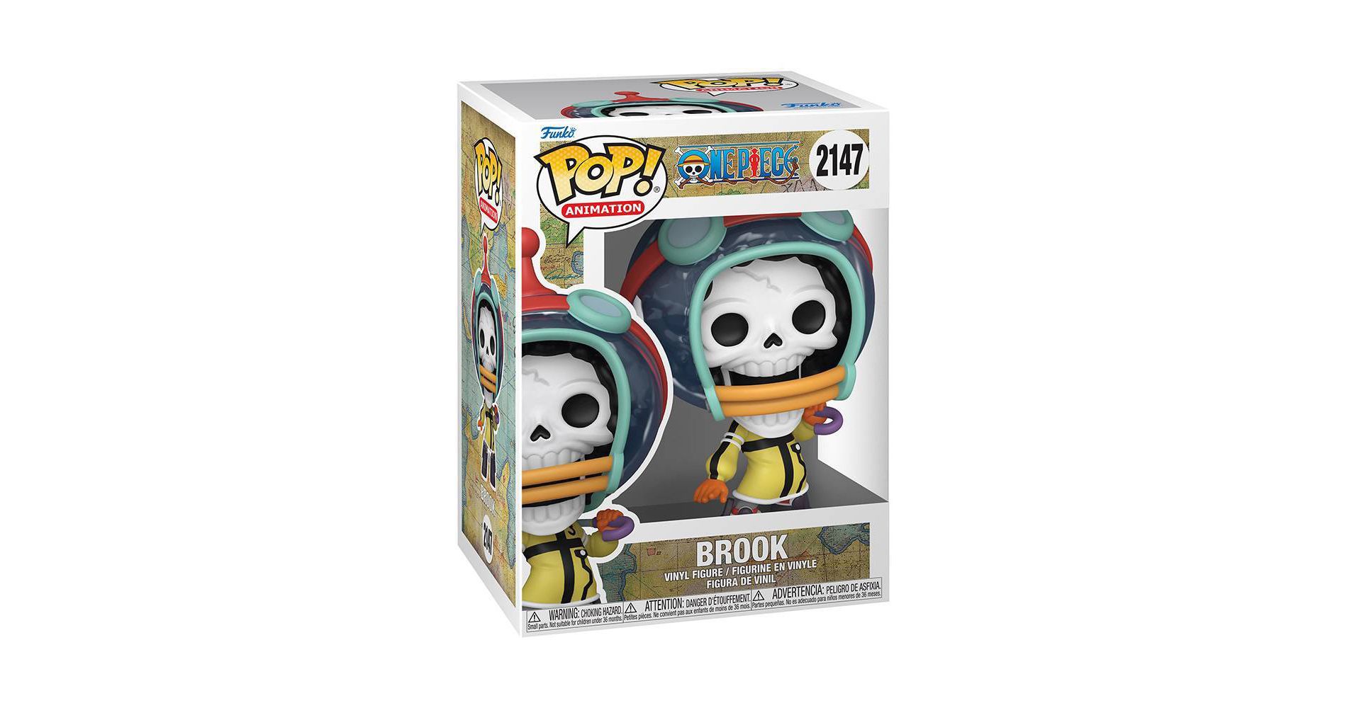 Funko POP! Animation: One Piece- Brook Vinyl Figure #2147