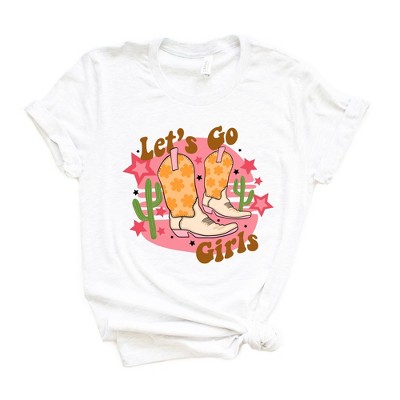 Simply Sage Market Women's Let's Go Girls Cactus Short Sleeve Graphic Tee