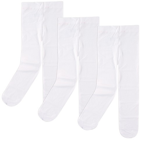 White 2024 baby tights