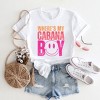 Simply Sage Market Women's Where's My Cabana Boy Short Sleeve Graphic Tee - M - White - 3 of 3