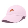 Dalix Salmon Nigiri Embroidered Sushi Cotton Dad Hat Baseball Cap Adjustable Womens - 4 of 4