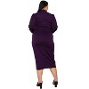 L I V D Women's Anastasia Tie Neck Dress - 3 of 3