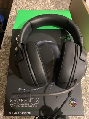 Razer Kraken V3 X Chroma Wired Over-Ear Gaming Headset with 7.1