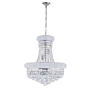 CWI Lighting Empire 8 Light Down Chandelier With Chrome Finish - 1 of 4