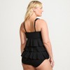 Lands' End Women's Smoothing Control Ruffle Fauxkini One Piece Swimsuit - 2 of 4