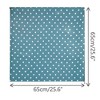 INSPIRE CHIC Women's 1950s Polka Dots Chiffon Square Pendant Necklace Scarves with Magnetic Buckle 1Pc - 3 of 4
