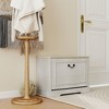 Shoe Bench with Flip Drawers, Shoe Organizer Storage Bench with Adjustable Shelves for Entryway, Hallway, Living Room - 2 of 4