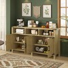 Merax 4-Door Modern Farmhouse Sideboard Buffet with USB Charging Ports & Adjustable Shelves - 2 of 4