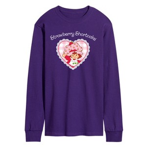 Men's - Strawberry Shortcake - Coquette Heart-Men's Long Sleeve Graphic T-Shirt Long Sleeve Graphic T-Shirt - 1 of 2