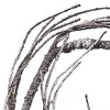 GDFStudio Jayden 18 Foot Snowy Pre Lit LED Artificial Christmas Garland, Warm White Lights - 4 of 4