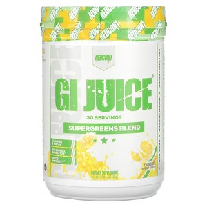 Redcon1 GI Juice, Supergreens Blend, Lemon Blast, 15.24 oz (432 g) - 1 of 4