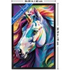 Trends International Tina Lavoie - Glamour Girl Unicorn Framed Wall Poster Prints - 3 of 4