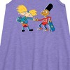 Girls' - Hey Arnold! - Arnold and Gerald Skateboard Graphic Sleeveless Aline Dress - 2 of 3