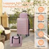 Lightweight Expandable ABS Hardshell Suitcase with TSA Lock, Spinner Wheels, and Telescopic Handle, Hardside Luggage for Men Women - 3 of 4