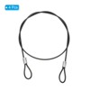 Unique Bargains Stainless Steel Stage Lighting Luggage Lock Double Loop Safety Lock Cables - 3 of 4